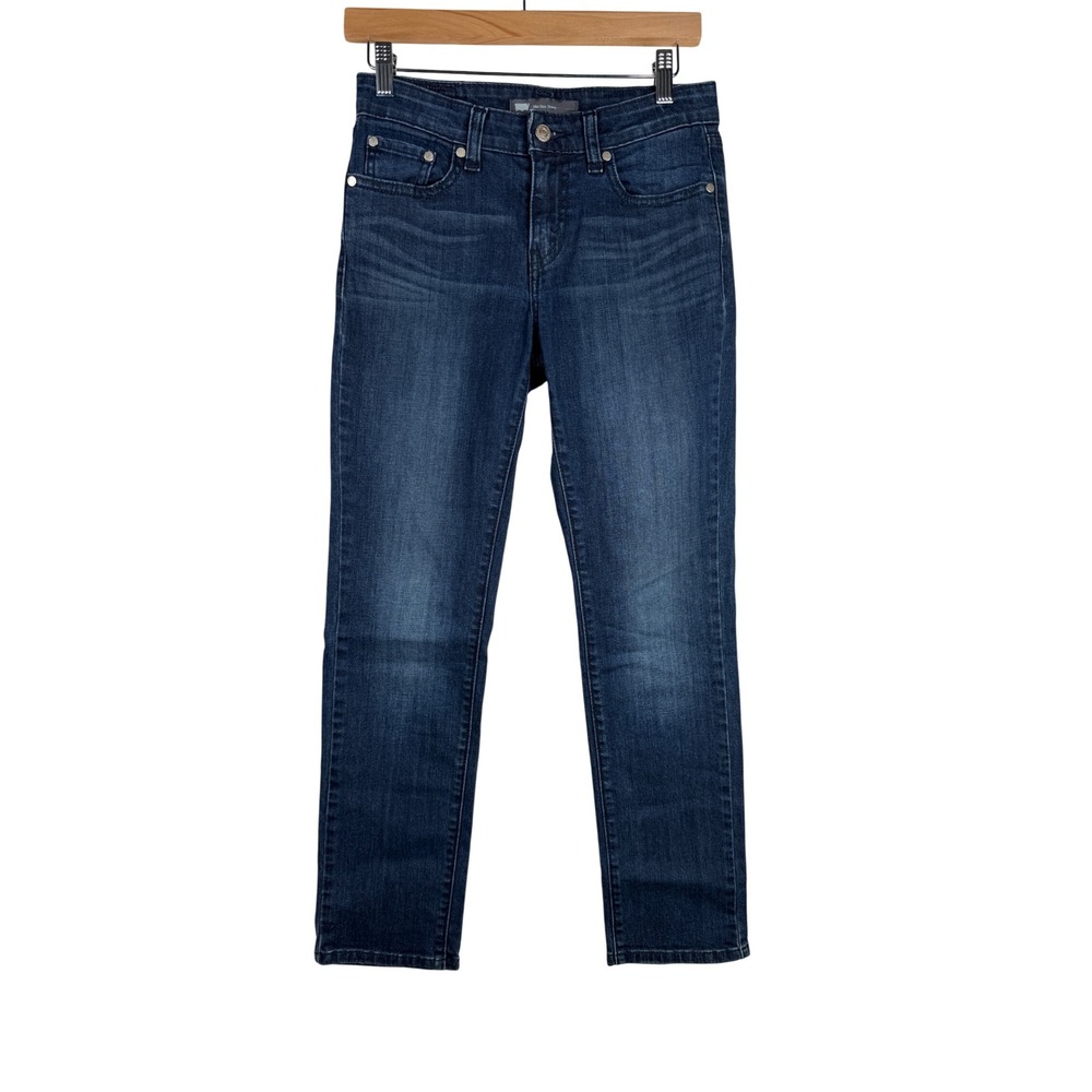 Levi's‎ Mid Rise Skinny Jeans size 27 Dark Wash Blue